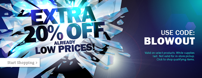 EXTRA 20% OFF ALREADY LOW PRICES SALE
